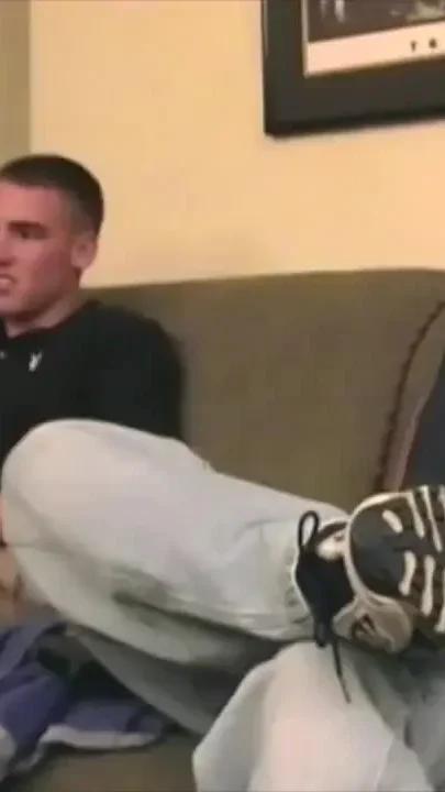 Two so sexy latinos straight boy curious show the cock and compare the size