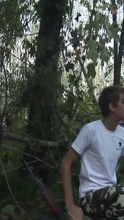 Bad boyz are naughty in the forest