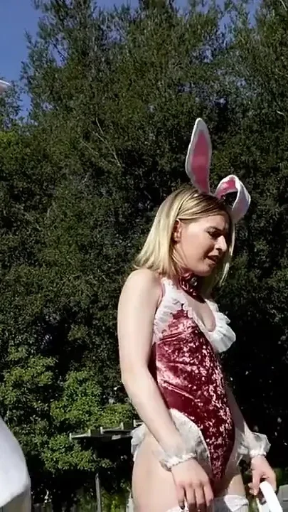 Sweet Little Easter Bunnies Get Their Hung Stepbro to Fuck Them Silly
