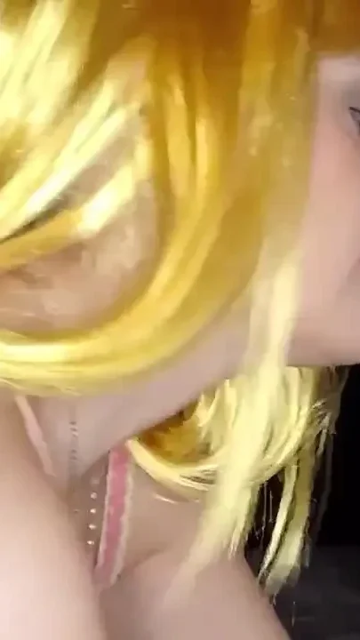 Blonde gloryhole