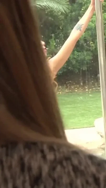 Asian stepmom caught looking on naked stepdaughter