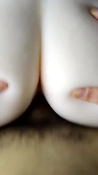 Big white ass and deep anal orgasm Clip 2