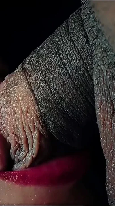Intimate Close-up Lips Locked in Ecstasy