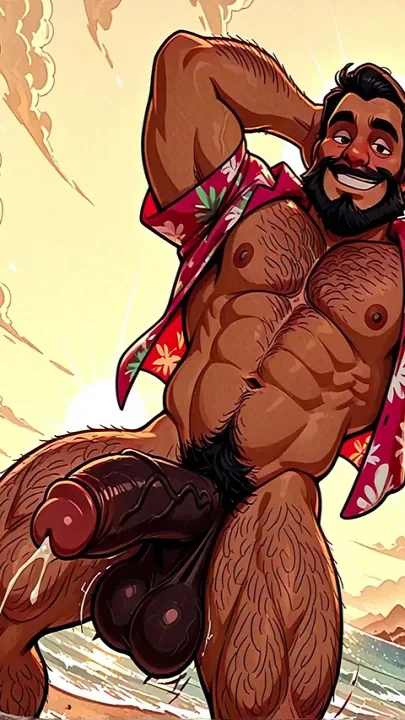 Rock Hard Men Ai Art