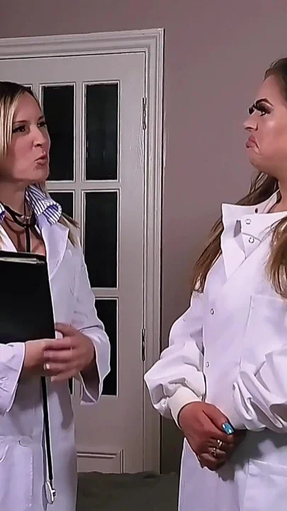Slutty Doctors Helps Patient with Swollen Cock