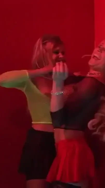 Lesbian sudden intense pleasure