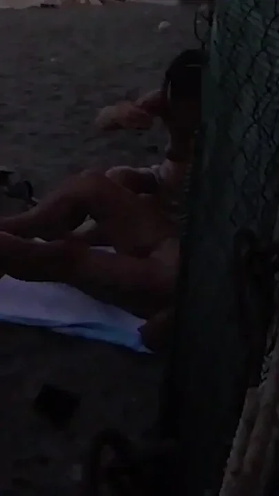 Flashing My Cock in Front of My Stepdaughter in a Beach and She Helps Me Cumshot