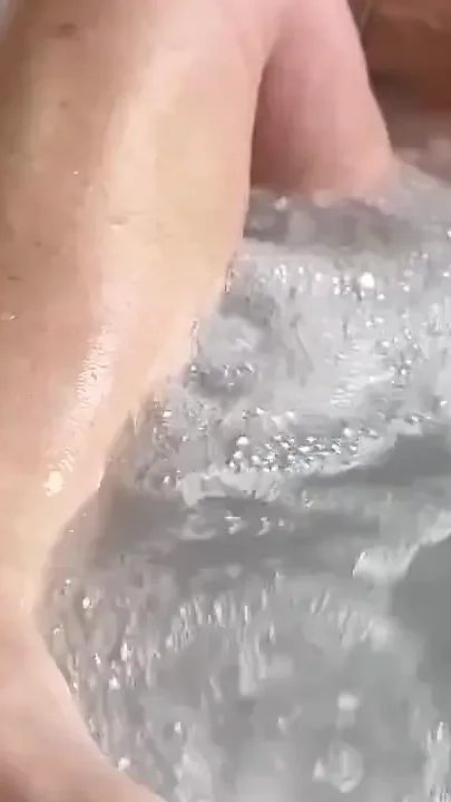 Bonemaiden Gets Bath Ass Stretched and Fucked in Ass Spit on Pussy