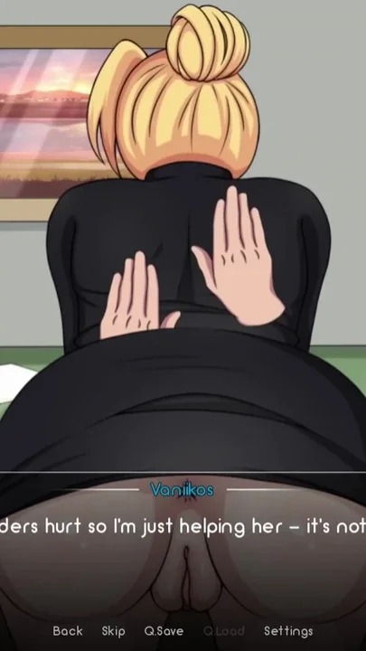 Naruto Kunoichi Trainer - Big Ass Blonde Secretary Teen Has Public Office Sex At