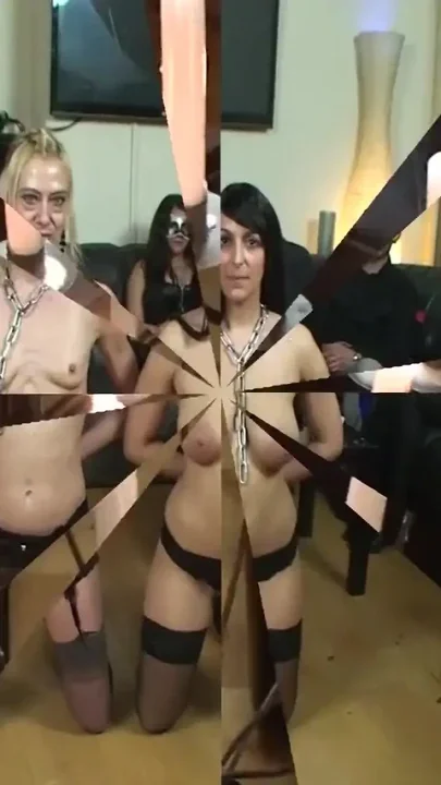 Lady AJ Alex Sandy and Guest on upper floor party - part 1