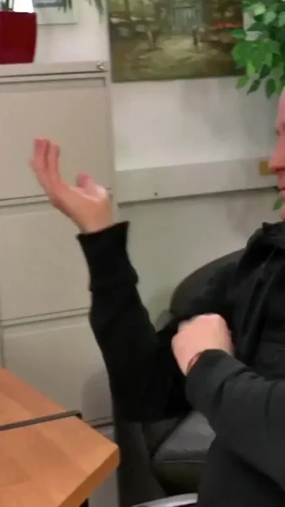 Sexy and wild big titted MILF gets ass fuck and cum on tits in her office