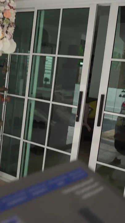VR Fantasy to Reality Neighbors Visit Ends with Hard Fuck