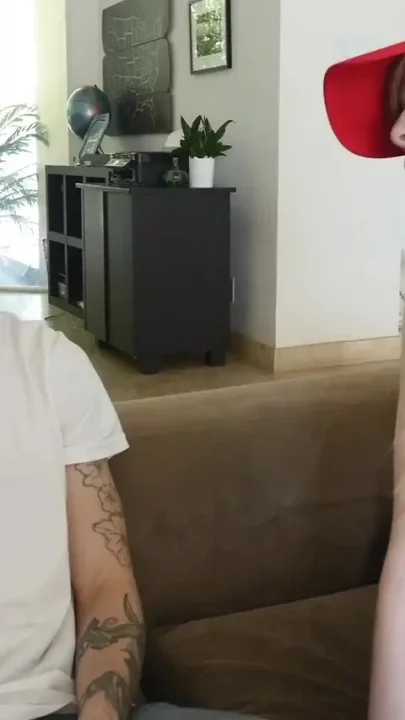 Cute gamer chick fucks her hung step-bro