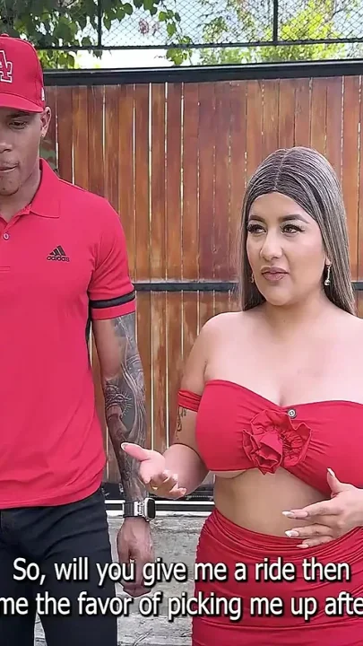 Petite Blonde Fucks Her Boyfriend's Friend in His Car - Brandon Cruz & Naty Delgado