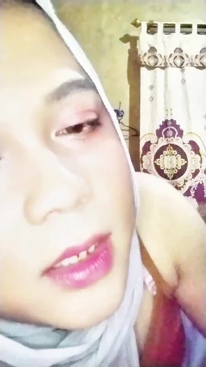 Hijab Shemale Wears High School Uniform For Her Fans' Fantasies Clip 1