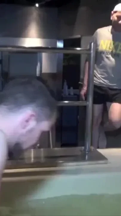 French slut fucked by top tops in a common jacuzzi