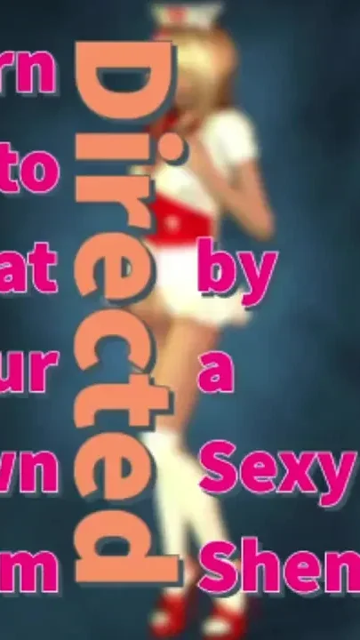 AUDIO ONLY - Eat your own cum for first timers directed by a sexy shemale