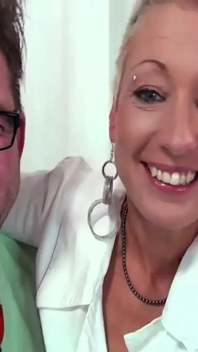 Blonde MILF Double Penetration Doctor Exam Fuck