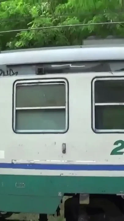 Crazy girl suck a cock and get fucked on the railway
