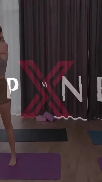 Flexible Gymnasts Anal Orgy with Huge Cocks at the Yoga Class
