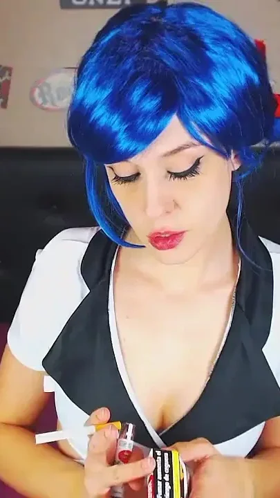 Smoking Fetish Ladybug Cosplay