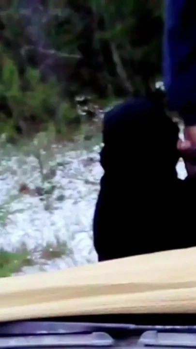 Fucked on the hood of the car Clip 1