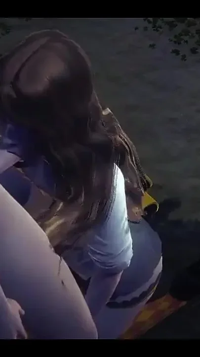 Hentai Uncensored - Hermi Blowjob and Fucked in a Park at Night - Japanese Asian