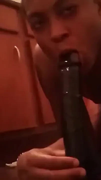 11inch Dildo Throat Fucking and Sloppy Gagging bonus Scene 1