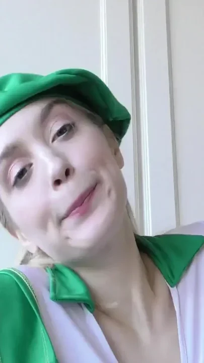 Teen with braces takes it all