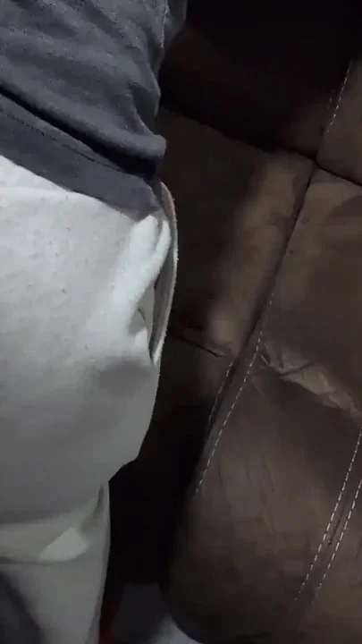White Girl Shaking Her Ass on Me in Sweatpants