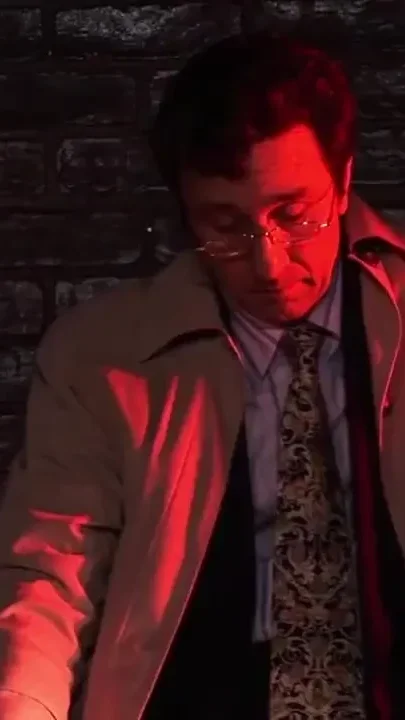 Policeman in a sexy movie scene