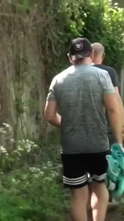 Sucked and used raw by Stepdaddy in exhibit outdoor cruising