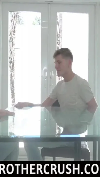 Fit boy Lukas Stone needs big stepbro's hard cock