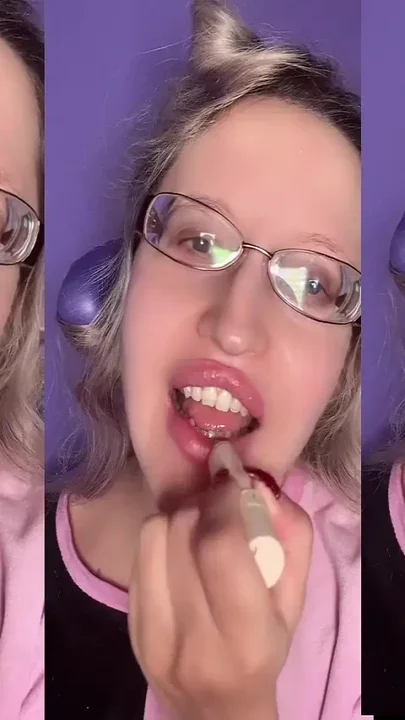 Pumps a Plug Pout Bimbo Transformation for Lip Obsession Clip by Findom Goaldigger