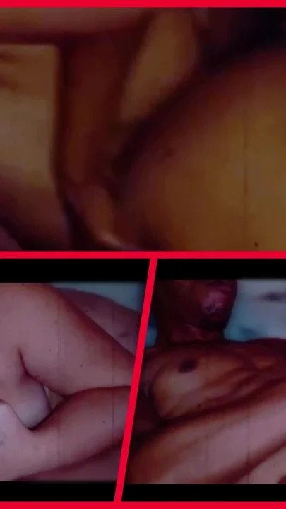 Threeway View of Threesome Throatpie
