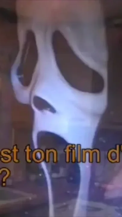 Fucked by the cock of Screamyparody horror clip movie Scream