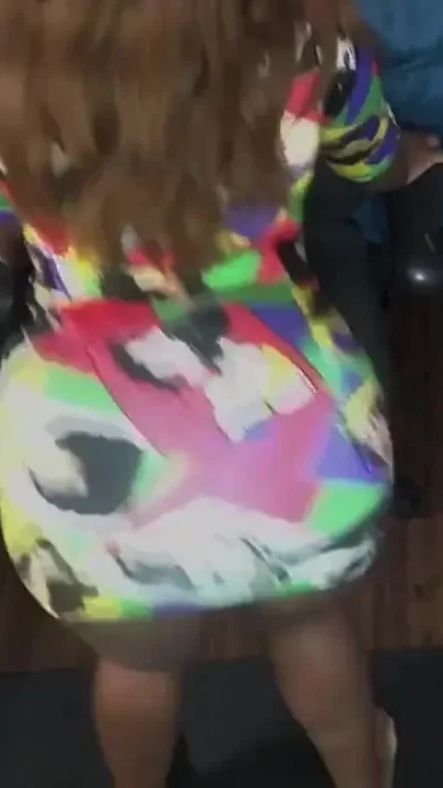 Dirty Diana twerking part 1 in a slutty dress