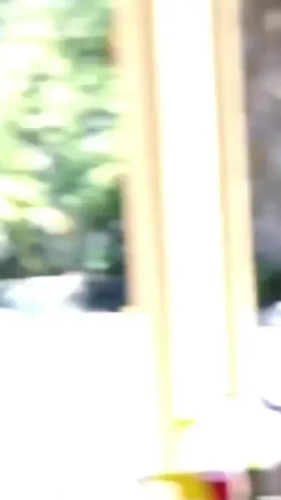 Three teen cuties enjoy bbq & cocks by the pool