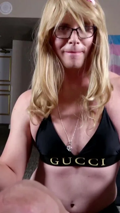 Trying hard to be feminine and slutty
