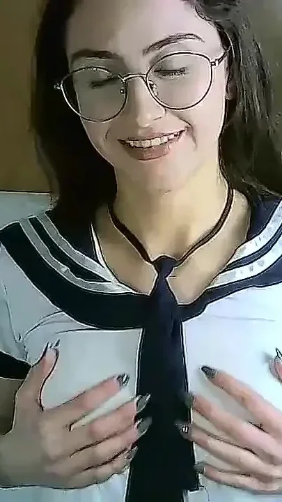 Schoolgirl Masturbating Ass Worship Suck and Ride Dick