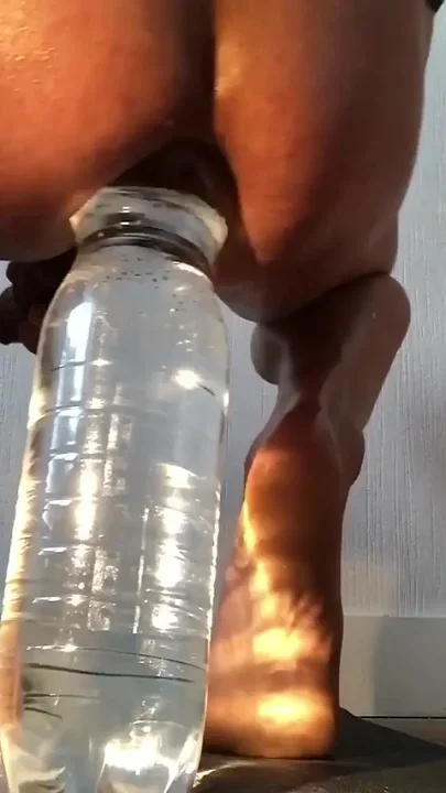 Anal Bottle and Cumshot