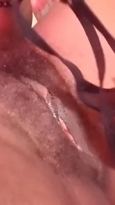 Stuffing My Knickers in My Pussy Rubbing My Clit
