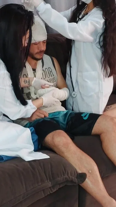 Nurses Take Great Care of Patient