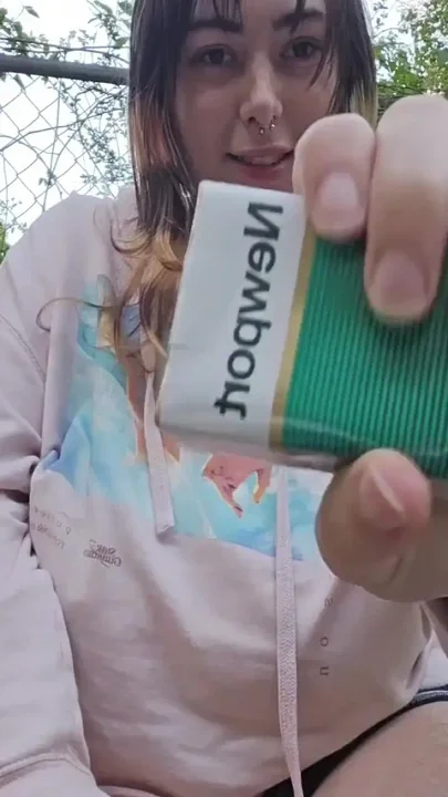 Smoking and Teaseing My Neighbors