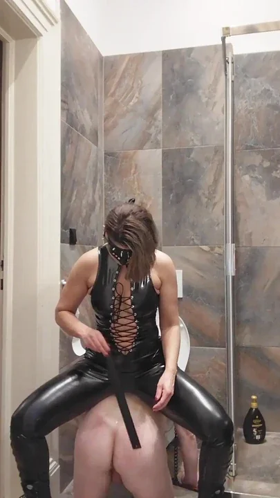 My stinky cum slave knows where it goes just in the toilet Clip 2
