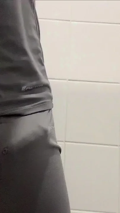 Cumming in the Company Bathroom