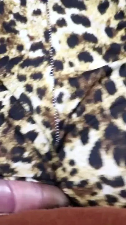 POV Assjob Lap Dance in Sexy Leopard Shorts Clip 2