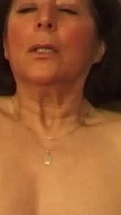 Grandma fucking her hairy cunt with a cucumber