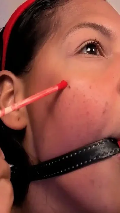 Body Writing Bich BDSM 4 Cocks Fuck My Slave Throat
