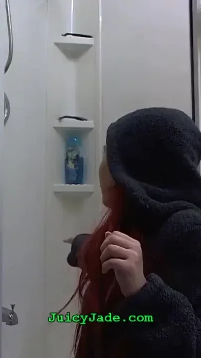 Wet clothes Showering wclothes on